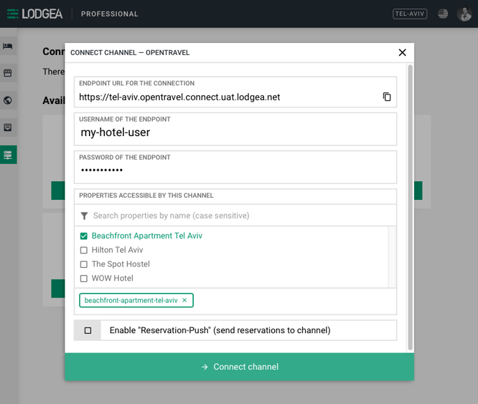 opentravel-connectivity-configuration